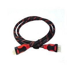 HDMI to HDMI Cable - 1.5m Black/Red
