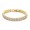 Fashion Artificial Diamond Studded Bracelet - Gold