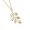 Leaf Pendant Necklace - Gold