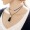 Classic Double layer Chocker Necklace - Black