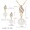 Pearl Studded Jewelry Set - Ivory/Gold