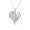 I Love You Pendant Necklace - Silver