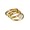3-Piece Wedding Ring - Gold