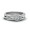 S925 Silver 2- Set Engagement/Wedding Ring- Silver