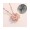 Fashion Projection Pendant Necklace - Rose Gold