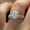 S925 Silver 2 Piece Sterling Promise/Wedding Ring - Silver