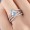 Two Piece Promise/Wedding Ring - Silver