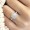 Sparkling Sterling Engagement/Wedding Ring- Silver