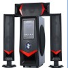 Jerry Power JR-M3 Multimedia Home Theatre System - 3.1Ch Black/Red