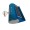 V9 LP-V9SUN Bluetooth Speaker With Mobile Phone Bracket & Solar Panel -16W - Blue + Free Pendrive