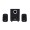 Triple Power C10 Super Bass USB Bluetooth Subwoofer - Black