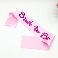 Bride-to-be Sash for Bachelorette Party - Pink - 75cm