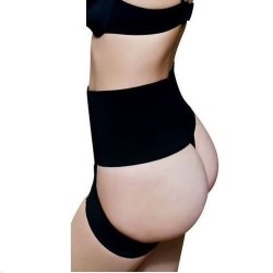 Butt Lifter Panty & Tummy Control Body Shaper - Black