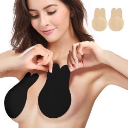 Adhesive Bra Breast Lift Tape - Black