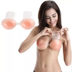 Freebra Adhesive Silicone Bra & Breast Lift Up - Nude
