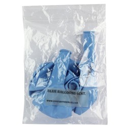 6 Pack of 11" Balloons - Blue