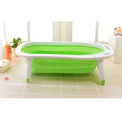 Foldable Baby Bathtub - Green