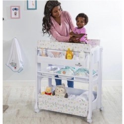 Baby Unique All In One Changer, Bath and Storage Unit - White