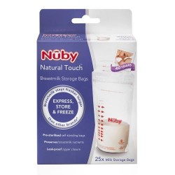 Nuby Breast Milk Storage Bag - 25 Pieces