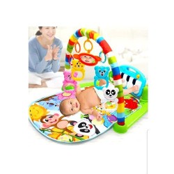 Baby Play Gym Kick & Play Piano Mat - Multicolour