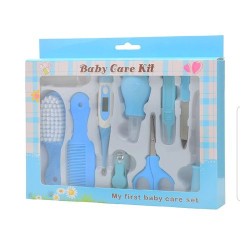 10 Piece Baby Care Kit - Blue