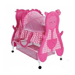 Nursery Baby Bed/Cot - Pink