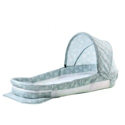 Separated Portable Baby Bed - Multicolour