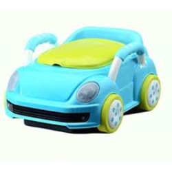 2 in 1 baby car Potty- Blue/Multicolour