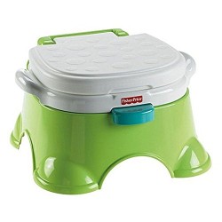 Royal Stepstool/Potty Chair For Kids - White/Green