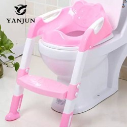 Potty/Toilet Training Stool Chair For Toddler - Pink/White