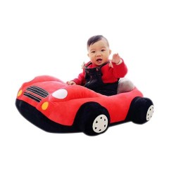 Baby Car Seat Sofa Sit Up Trainer - Red/Multicolour