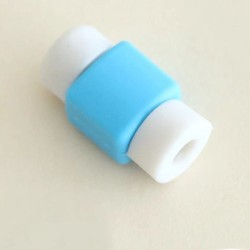 USB Cable Protector - 2 Pieces Blue