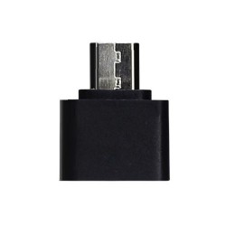 Mini USB OTG Adapter - 1pcs Black