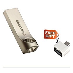 Samsung USB 3.0 Pendrive - 32GB Silver + Free OTG Adapter