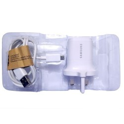 Samsung 2-in-1 Fast Charging Travel Adapter - White