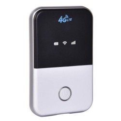 Universal 4G LTE Hotspot Mifi Router for All Networks - Black/White