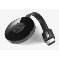 Google Latest Chromecast HDMI WiFi - Black
