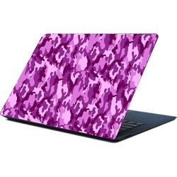 Laptop Sticker Back Only - Carmouflage - 15.6" Pink/Multicolour