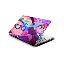/ Rick and Morty Laptop Sticker- 15.6 inches- Multicolour