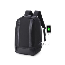 Omaya Anti-Theft Multi-Functional Backpack - Black
