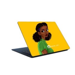 Laptop Sticker Princess Kari Stare- Multicolour