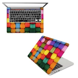 Laptop Sticker Thread - 15.6 inches- Multicolour