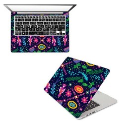 Laptop Sticker Pattern- 15.6 inches-Multicolour