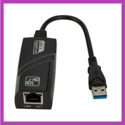 Ethernet 3.0 USB-C Type-C Male to 1000Mbps Network LAN Adapter