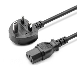 PC Adapter Power Cord- Black