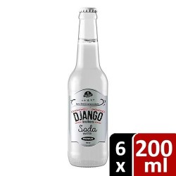 Django Brothers Soda Water - 200ml x 6 Bottles