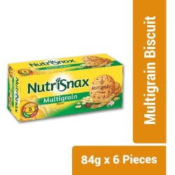 Nutrisnax Multigrain Biscuit - 84g x 6 Pieces