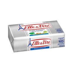 Elle & Vire Unsalted Spread & Cook - 60% Fat - 200g
